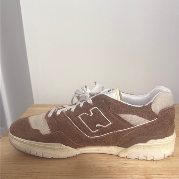 New Balance 550 Aime Leon Dore Brown Suede Sneakers - Picture 2 of 8